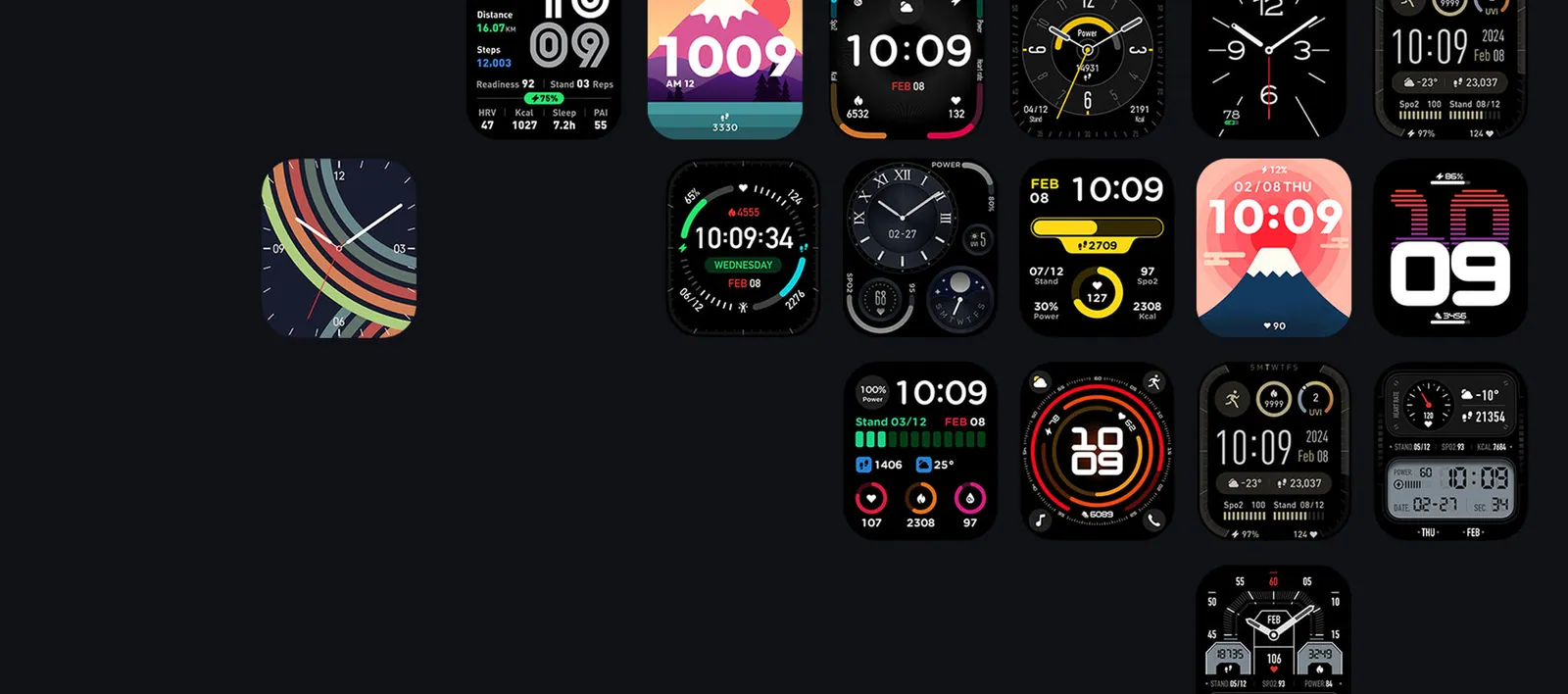 Choose From Over 400 Free Watch Faces