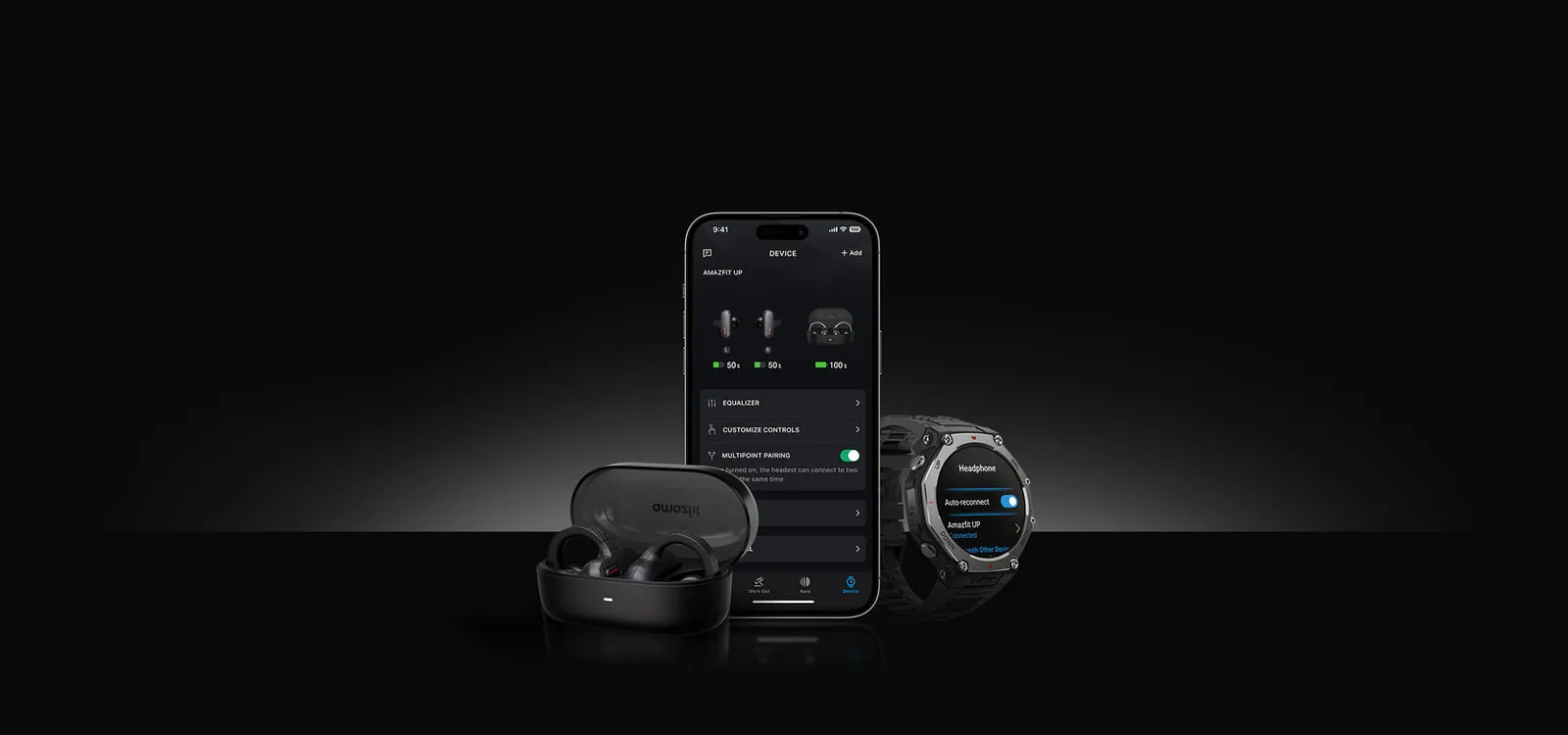 Connect to Your Phone and Amazfit Watch, Simultaneously