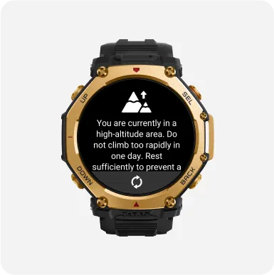High Altitude Alert