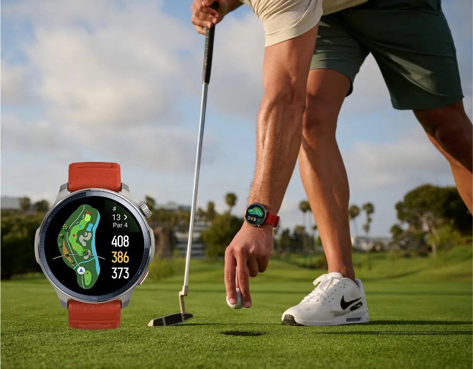 Golf Mode with Course Maps