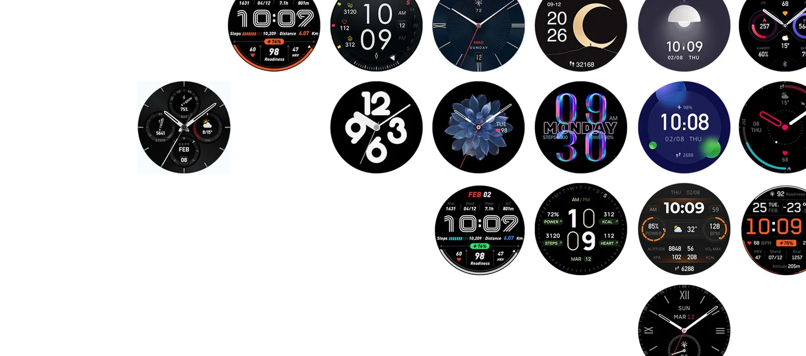 Choose From Over 400 Free Watch Faces