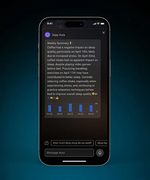Chat AI Sleep Coaching